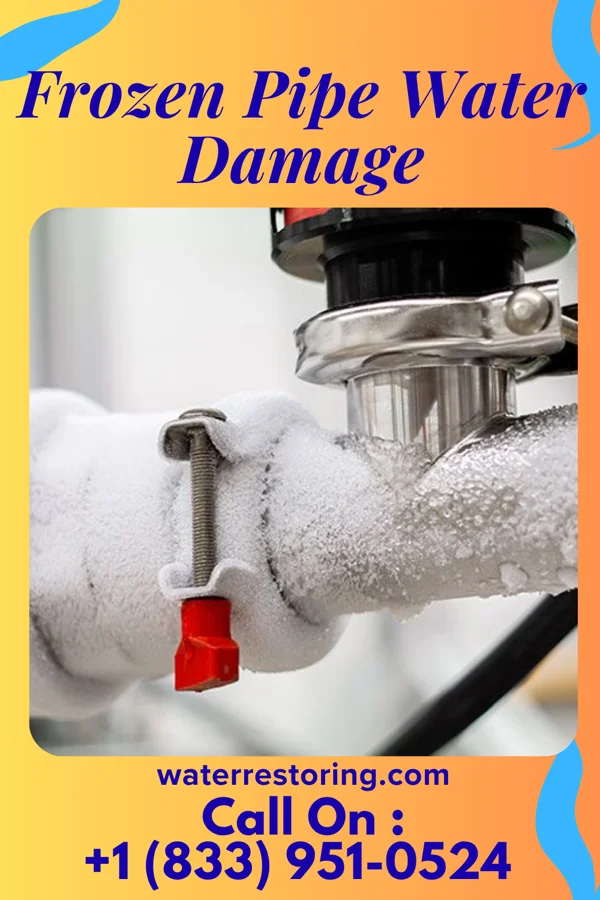 Frozen Pipe Water Damage in Oakland, MD